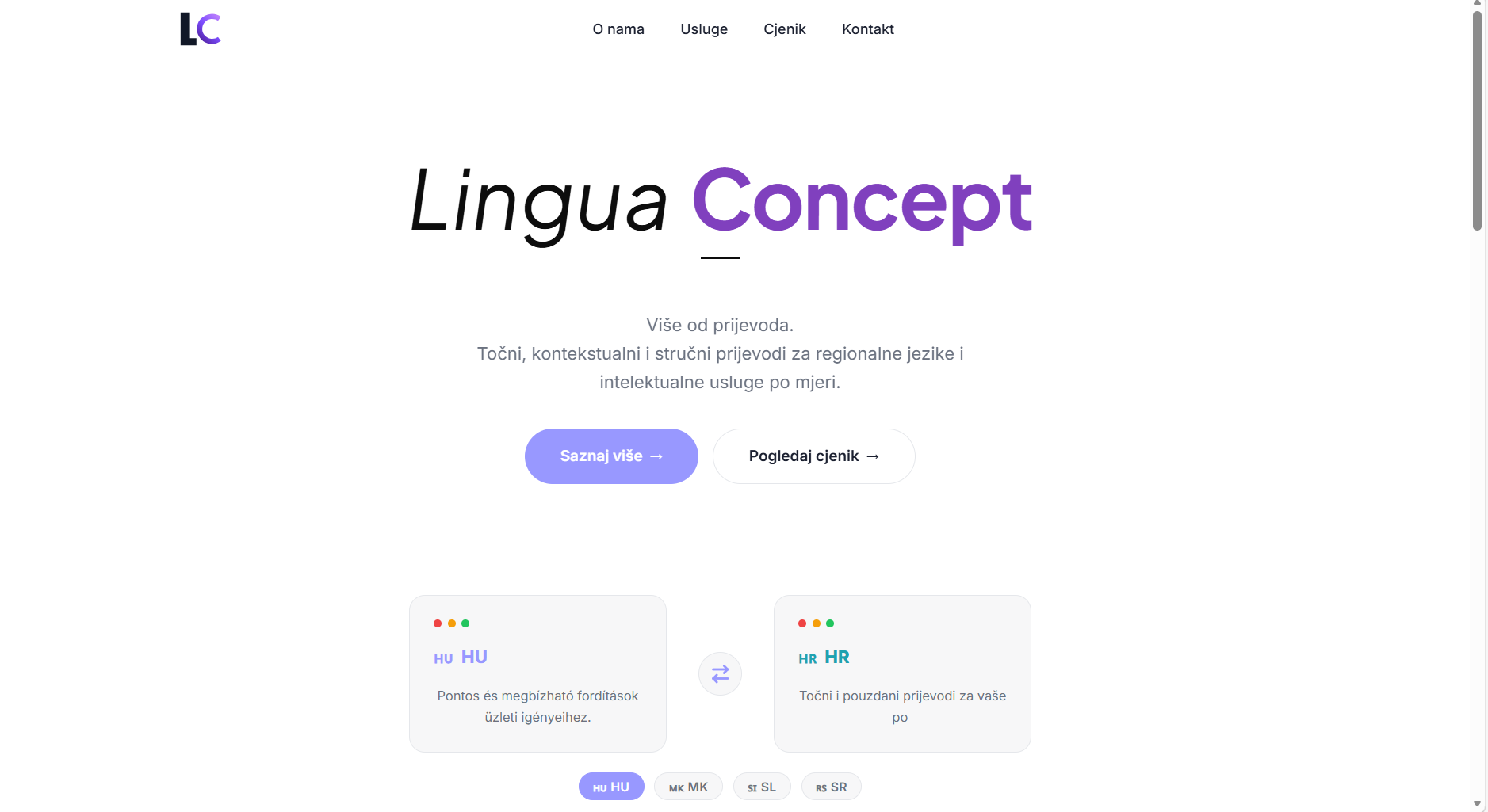 Lingua Concept